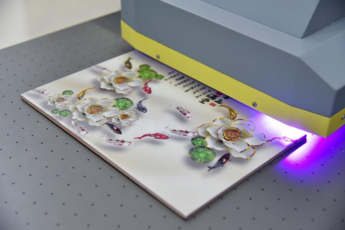 Impresión multifuncional plástica de la impresora A1 de impresora del metal plástico de cerámica de cristal digital ULTRAVIOLETA de madera